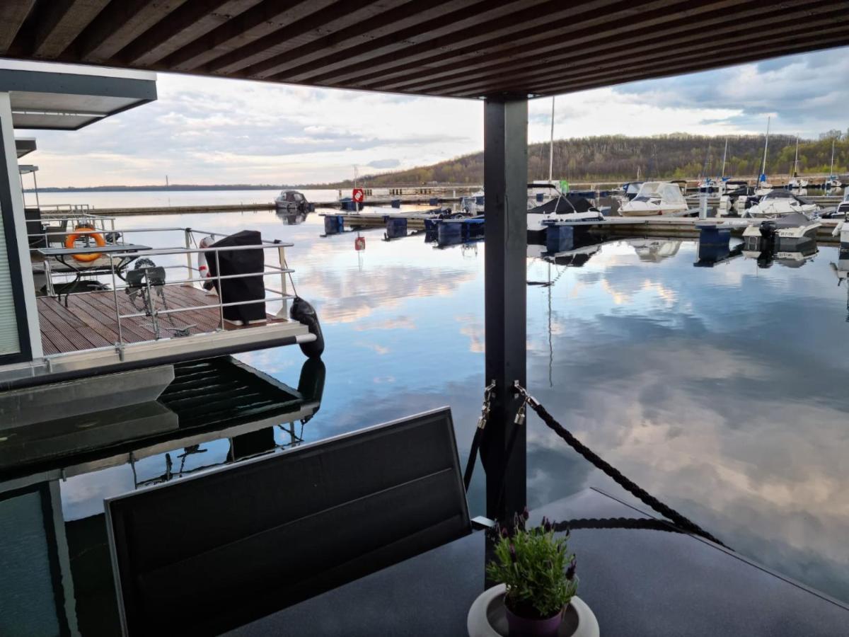 Hotel Hausboot Geiselruh à Braunsbedra Extérieur photo